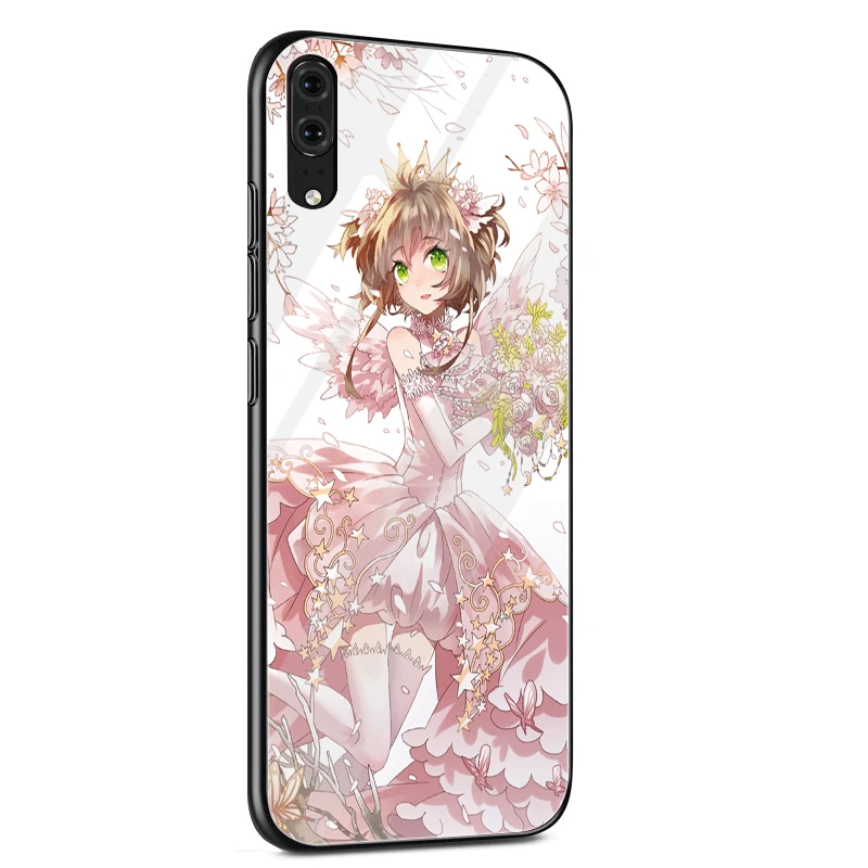 Чехол стекло для huawei P30 P20 P10 Honor 9 10 mate 20 Pro Lite 7A 8X Y9 Y6 P Smart Cover аниме Cardcaptor Sakura - Цвет: G5