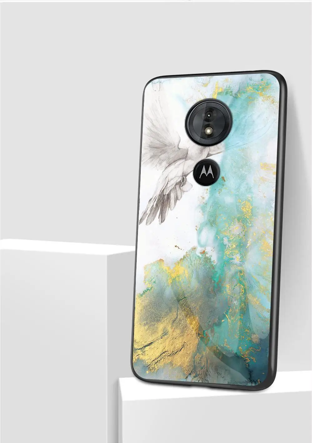 Мраморный чехол из закаленного стекла для Motorola Moto G6 Play чехол Moto G6 Plus чехол для Moto G5 G5s G6plus силиконовый Жесткий Бампер для телефона