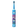 Children Electric Toothbrush Cartoon Pattern Automatic Musical Kids Music USB Charging Children Electric Toothbrush for Kids Blue