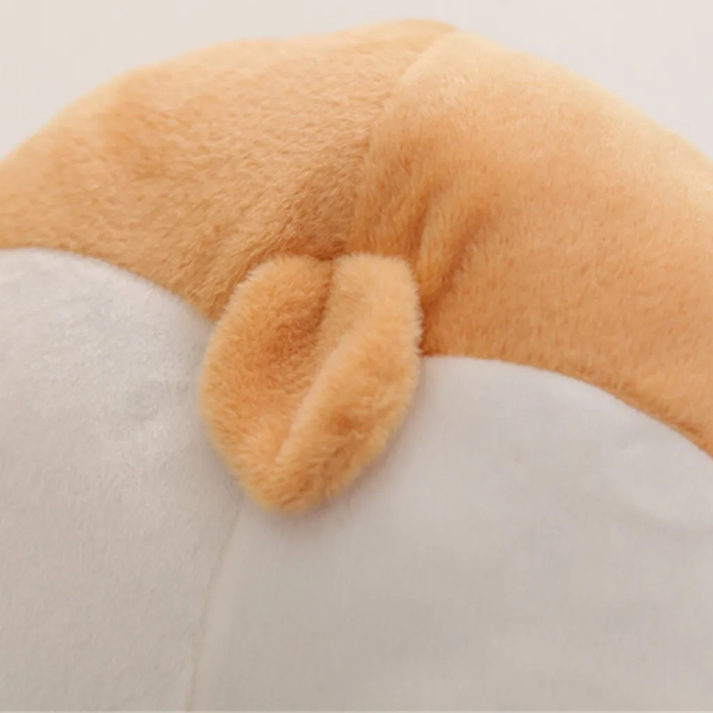 Sofa Funny Cushion Corgi Bottom Butt Plush Warm Pillow Stuffed Kids Toys Buttocks Hand Cushion Plush Hand Warmer Toy Gift#J7