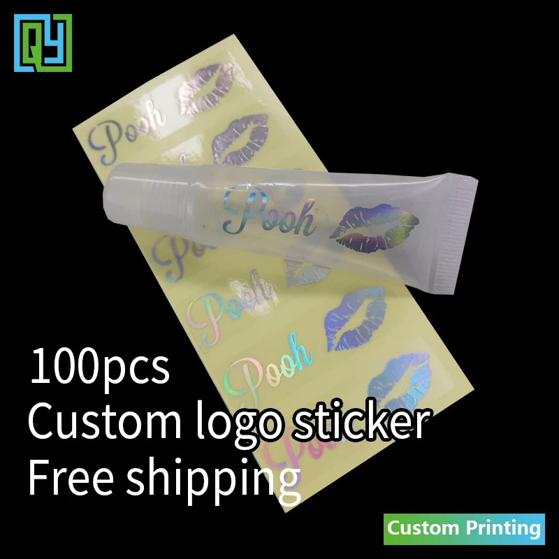 Custom Glossy Stickers - Free Shipping