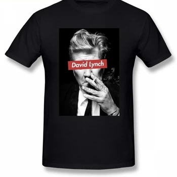 

David Lynch Twin Peaks Men T Shirt Popular Cheap Oversize Cotton Crewneck Short Sleeve Custom Clothes(1)