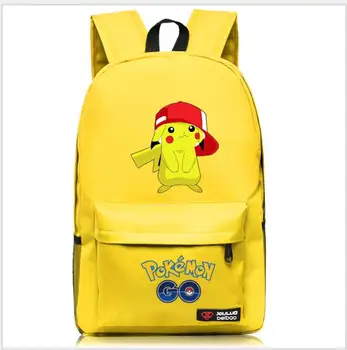 

School Backpacks For Boy Girls Pokemon Cartoon Bag Schoolbag Bag For Teenagers Student Cute Pikachu Mochila to School
