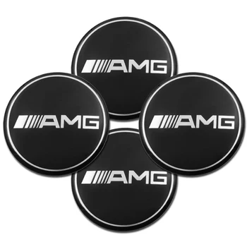 

4pcs 75mm Car Tire Wheel Center Caps Car Wheel Hubcaps Rim for Mercedes benz AMG w204 w203 w212 w211 w124 w210 Car Accessories