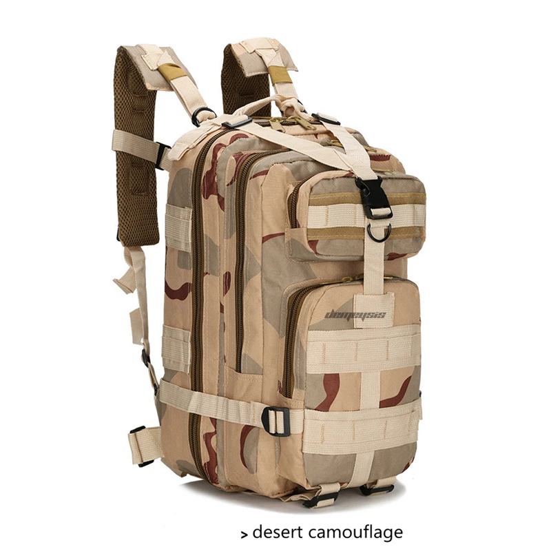 Военные тактические рюкзаки охотничий водонепроницаемый страйкбол Пейнтбол походный рюкзак военный треккинг армейский кемпинг дорожные сумки - Цвет: desert camouflage