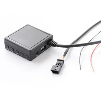 

Car AUX Cable Adapter With Microphone USB 3Pin To Bluetooth Module For BMW E53 E46 E39 Navigation Radio For USB Flash Drive