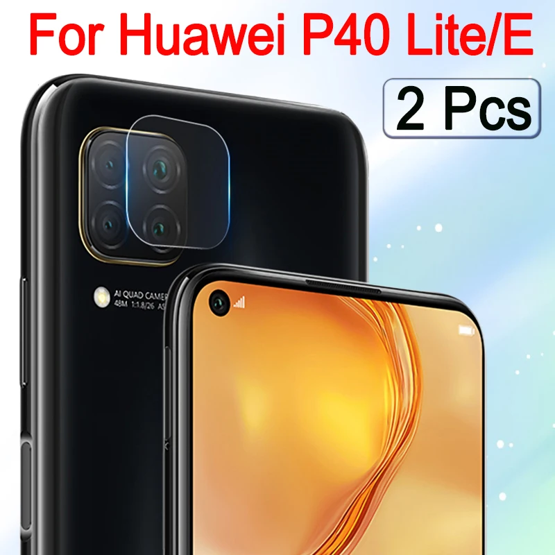 Защитное стекло для камеры huawei p 40 lite e 2 шт. | Мобильные телефоны и аксессуары