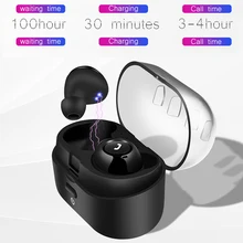 LIGE 2019 Yeni Bluetooth Kulaklık 5.0 Stereo kablosuz kulaklıklar Dokunmatik Kontrol IPX7 Su Geçirmez Kablosuz Kulaklık Çift mikrofon(China)