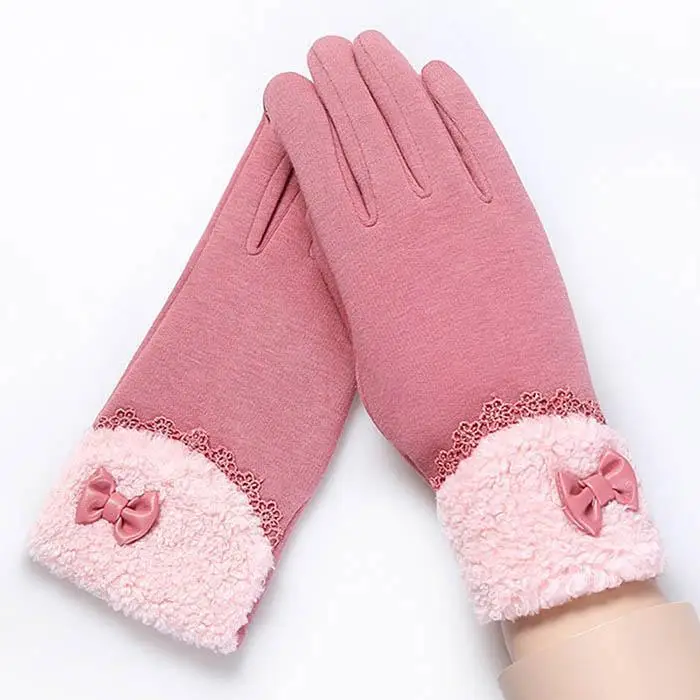 Женские повседневные Лоскутные Непродуваемые перчатки с сенсорным экраном, перчатки унисекс