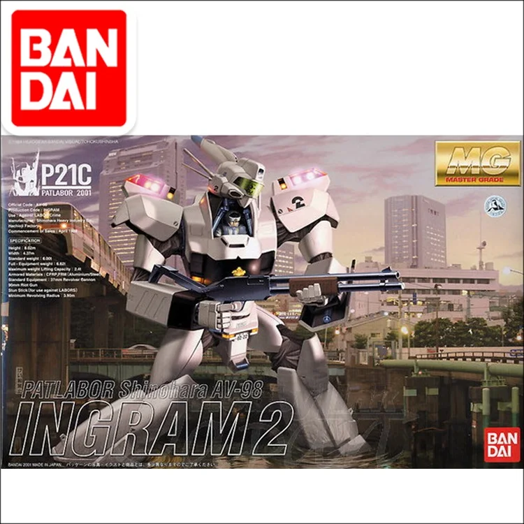 Мобильная полицейская я INGRAM 2 модели HG 1/48 AV 98 Броня Unchained мобильный костюм детские