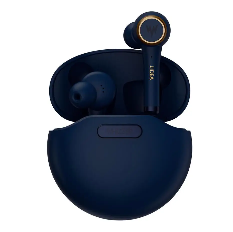 TP1S-blue Whizzer TP1S Bluetooth беспроводная гарнитура 3D стерео беспроводные наушники fone de ouvido kulaklыk наушники с двойным микрофоном - Цвет: TP1S-blue