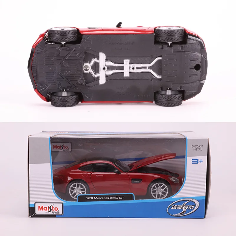 Классический литая модель автомобиля Benz SLK класса AMG GT 1:24 из металлического