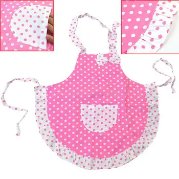 

New Cute Children Kitchen Baking Painting Apron Baby Art Cooking Craft Bib For Kids