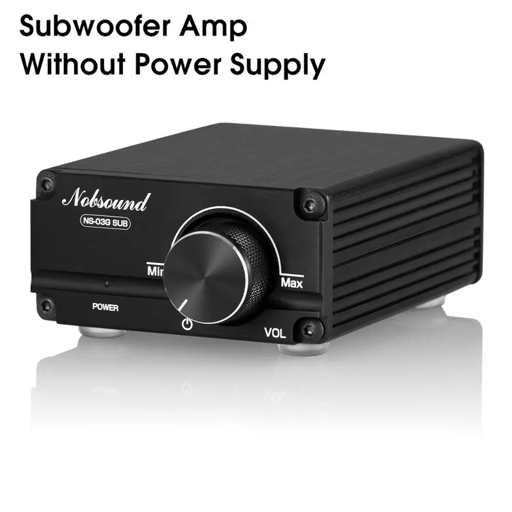 Nobsound Latest Mini 100W Subwoofer / Full Frequency Power Amplifier Mono Channel Audio TPA3116D2 Amp best integrated amplifier Audio Amplifier Boards