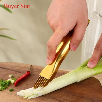 

Kitchen Onion Knife Cutter Graters Chopper Sharp Stainless Shredded Garlic Sprout Cut Slicer Multi Vegetable Tools