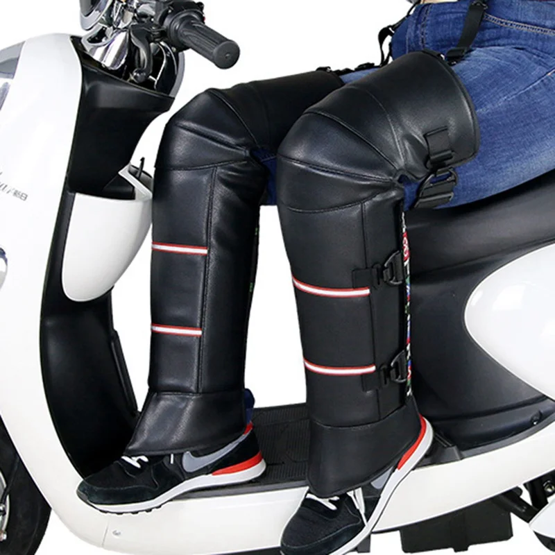 

2Pcs Motorcycle Warm Kneepad Windproof Rider Keeping Knee Warm Pads Legs Protector Thickening Cold-Proof Winter Scooter