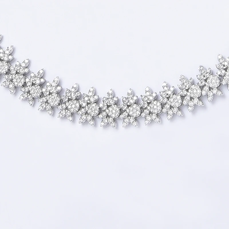 Bijoux HADIYANA mode breloque mariage ensembles de bijoux pour les femmes élégant cadeau nuptiale Z