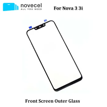 

10Pcs For Huawei Nova3 Nova 3 3i High Quality LCD Screen Front Glass Lens Repair Parts Front Outer Glass Lens Replacement