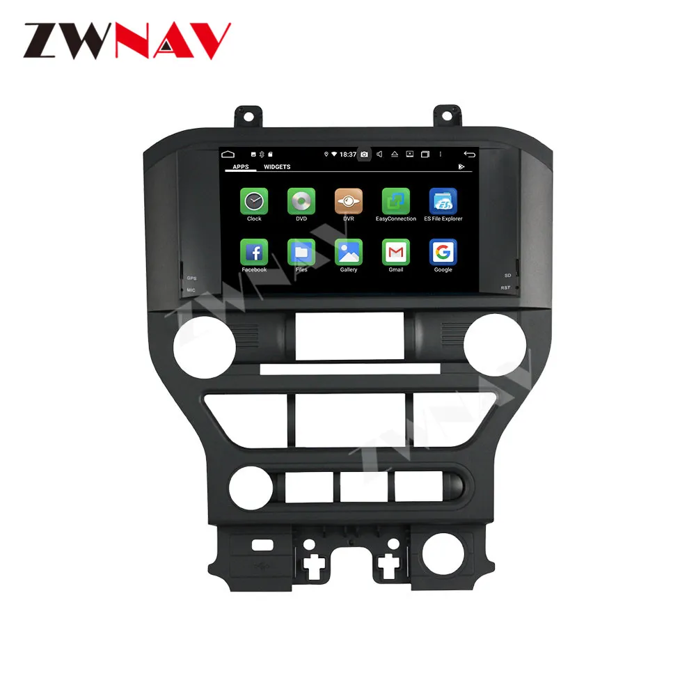 128G Carplay Android 10.0 screen player For Ford Mustang 2015 2016 2017 2018 GPS navi Auto Audio Radio Music stereo BT head unit