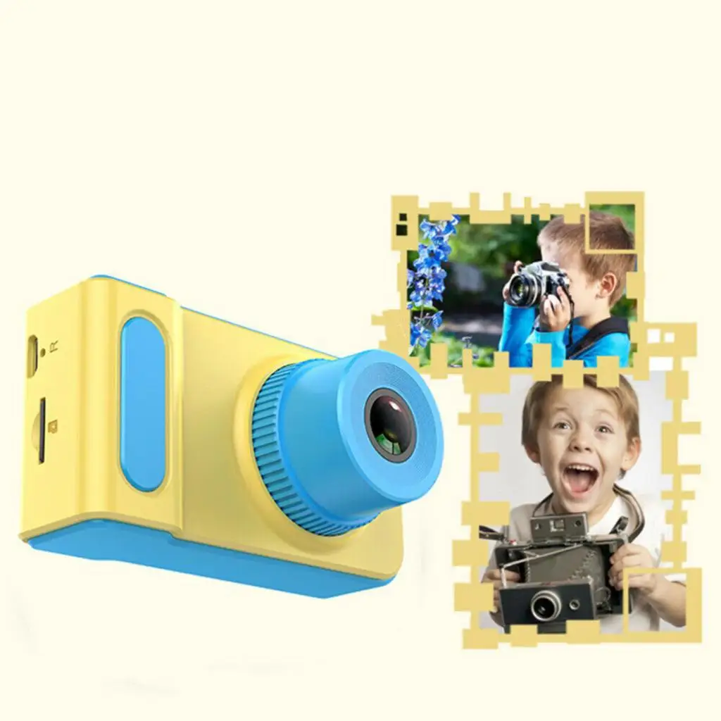 Children's Camera 720P HD Screen Camera Video Toy Kids Cartoon Cute Camera Outdoor Photography kids mini child camcorder