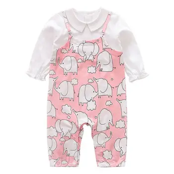 

Fashion Newborn Rompers Kids Toddler Baby Girl Clothes Sleeveless Romper Floral Jumpsuit Playsuit