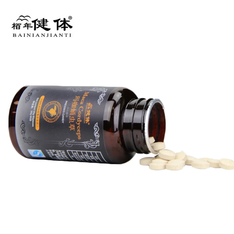 Wild Aweto Cordyceps Sinensis Mycelium Cordyceps Militaris Extract Capsules Cordyceps MACA Supplement Anti Fatigue Cleaner Lung