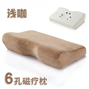 

Massage for Cervical Pillow Space Memory Foam Add Magnet Therapy Comfort Orthopedic Healthcare Vertebrae Bedding Pillow