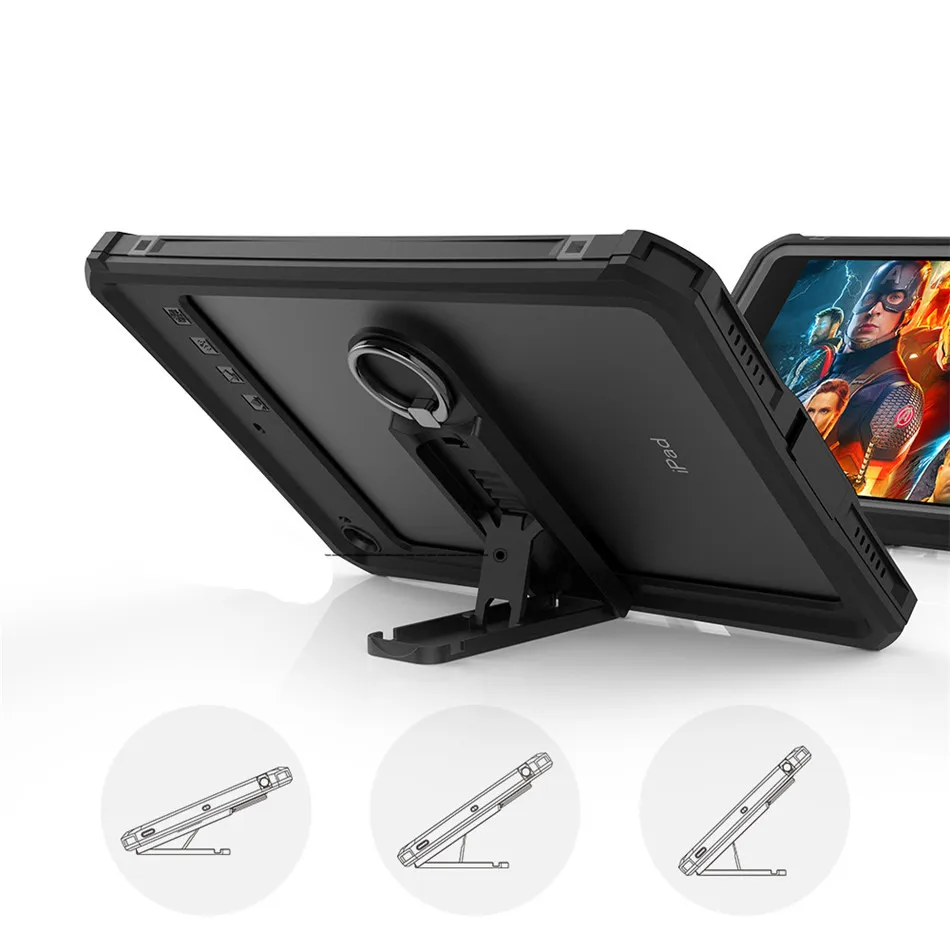 Чехол для iPad mini 4 mini5 7," чехол Funda для iPad mini 5 A2133 безопасный противоударный защитный чехол с подставкой+ плечевой ремень