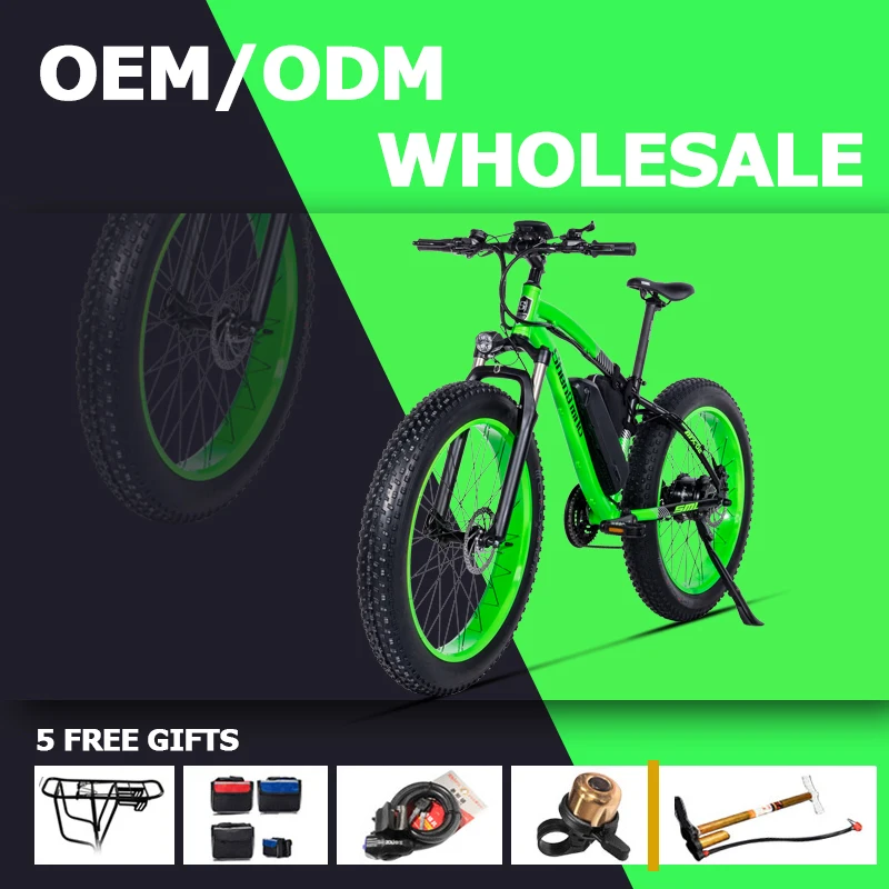 BAFANG 500W beach electric bicycle assisted bicycle 48V17AH electric sand car 26 inch electric bicycle