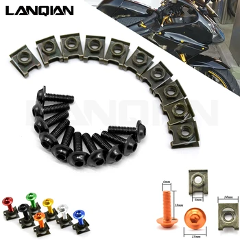 

Motorcycle Fairing Screws Fastener Clips Body Spring Nut Bolts Kit For TRIUMPH Bonneville black 769 STREET TRIPLE S Bobber TT600