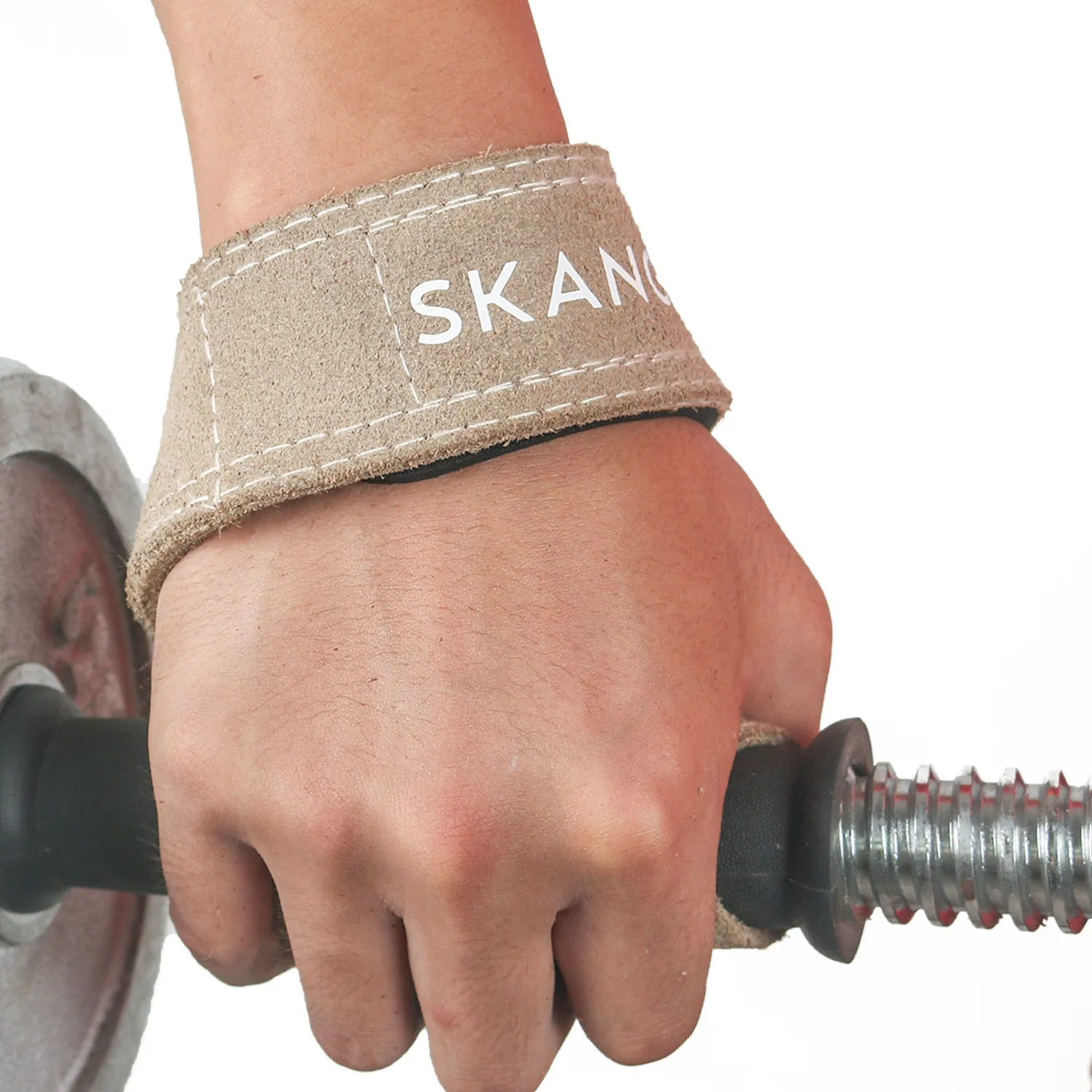 

Cowhide Booster Stripe Bracer Bandage Thick Wrist Protector Men And Women Sports Fitness Wrist Deadlift Horizontal Bar Chin-up