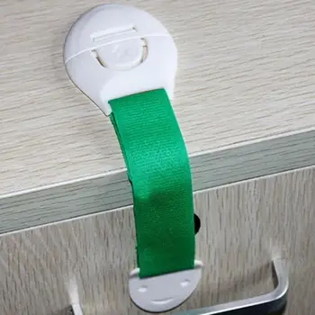 

12 Pcs Children Baby Safety Locks Colorful Adjustable Security Door Cabinet Drawer Latch Locks Infant Protection Lock Delivery