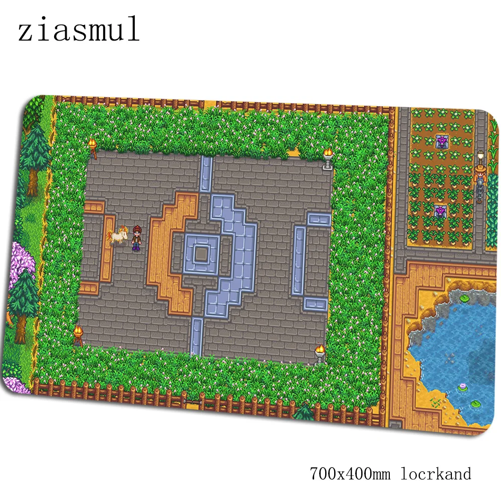 Stardew valley коврик для мыши HD шаблон компьютерный коврик 70x40 см игровой коврик для мыши Большой Прохладный Клавиатура со встроенной мышью игры ПК геймер стол - Цвет: Size 700x400x2mm