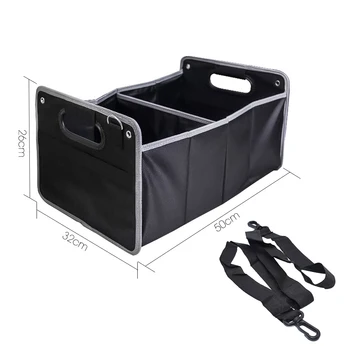 

Foldable Car Trunk Storage Box For Mercedes benz AMG GLS GT A B C S E Class X164 W205 W166 Car Tools Containers Organizers Bags