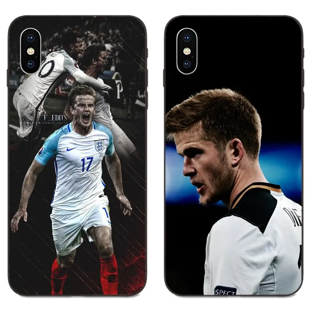 

For Galaxy A3 A5 A6 A6s A7 A8 A9 A10 A20E A30 A40 A50 A60 A70 A80 A90 Plus 2018 Soft TPU Cases Footballer Eric Dier No.15 Poster