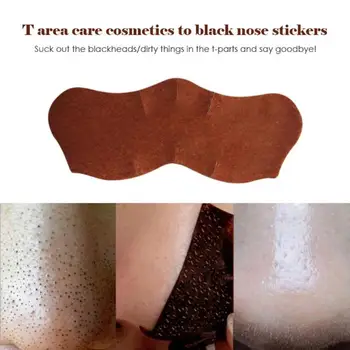 

10pcs Blackhead Remover Nose Mask Pore Cleanser T Zone Skin Care Blackhead Dirt Adsorb Nose Patch Mask