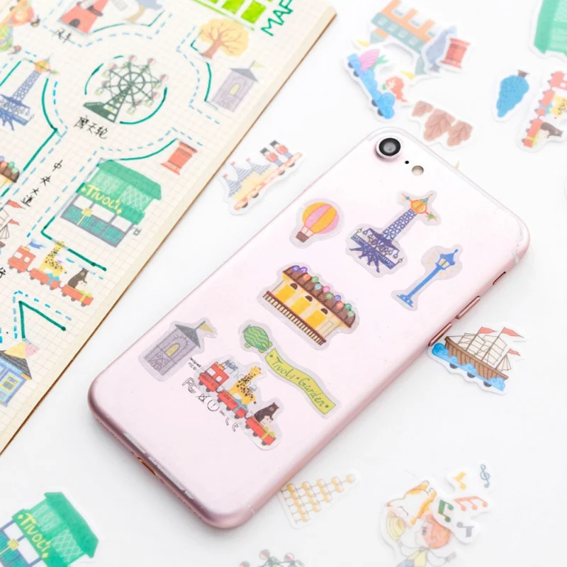 Дорожные карточки для планировщика пули журнал милый стикер Kawaii DIY украшения дневник в стиле Скрапбукинг Планировщики