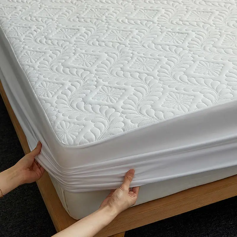 BonenjoyQuiltedMattressCoverwithElasticWaterproofBedMattress