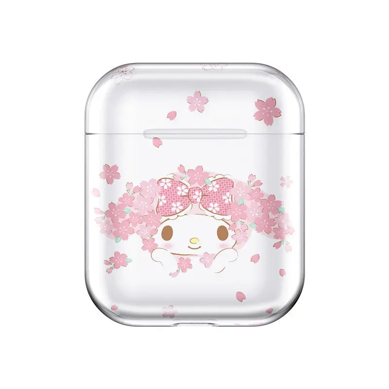 B Мультяшный чехол из поликарбоната для AirPods1/2, милый чехол для наушников с Bluetooth, персональные беспроводные наушники с защитой от царапин, защитный чехол - Цвет: B