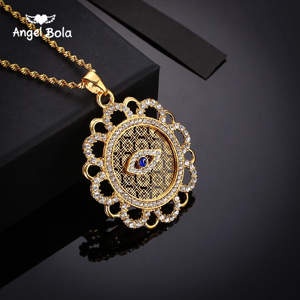 Collares de pirámide egipcia para mujer, Color de Ojo de Horus egipcio, amuleto de ojo de Egipto/jeroglífos que se desvanece| Collares colgantes| - AliExpress