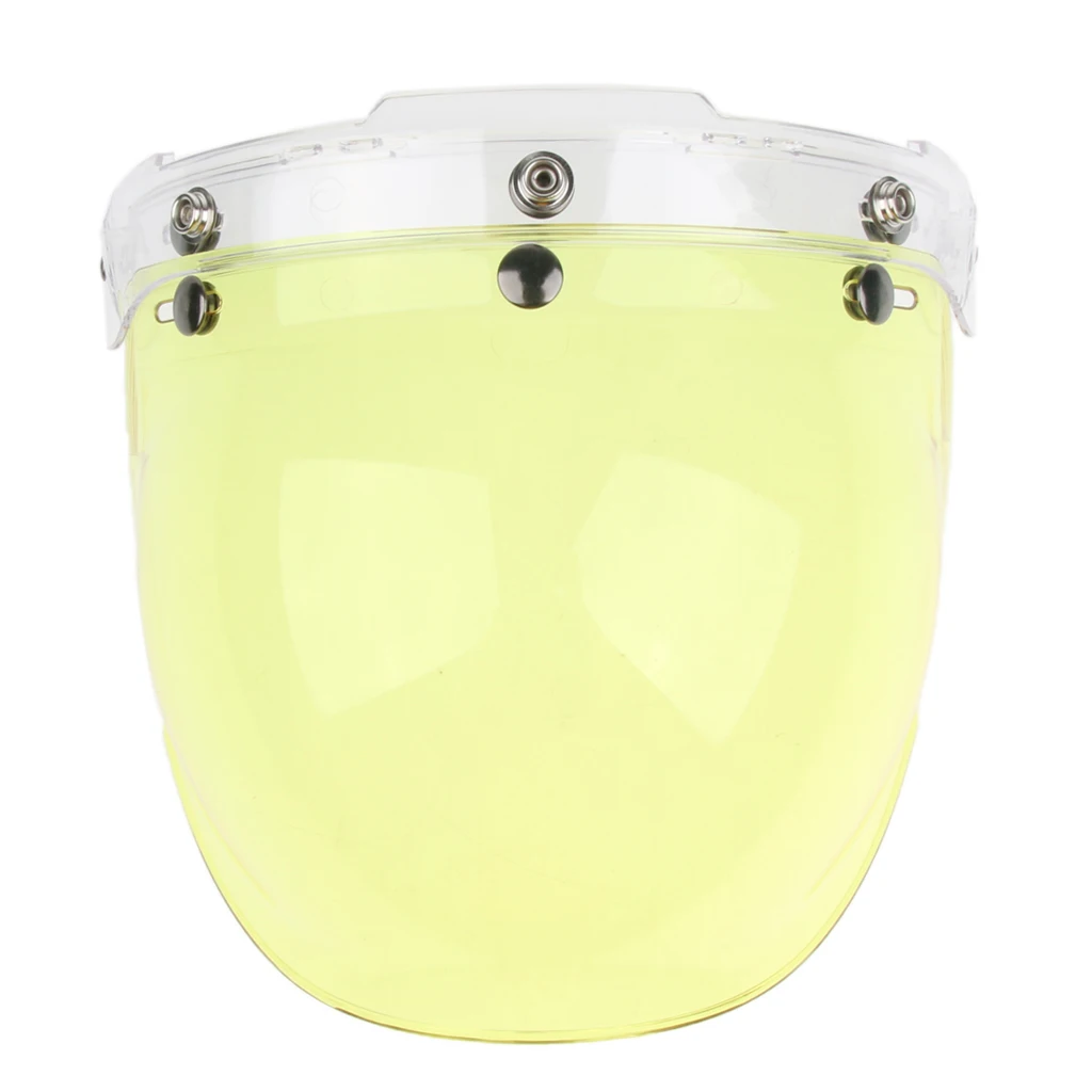 6 3-Snap Bubble щит козырек для Bonanza Biltwell - Цвет: 6