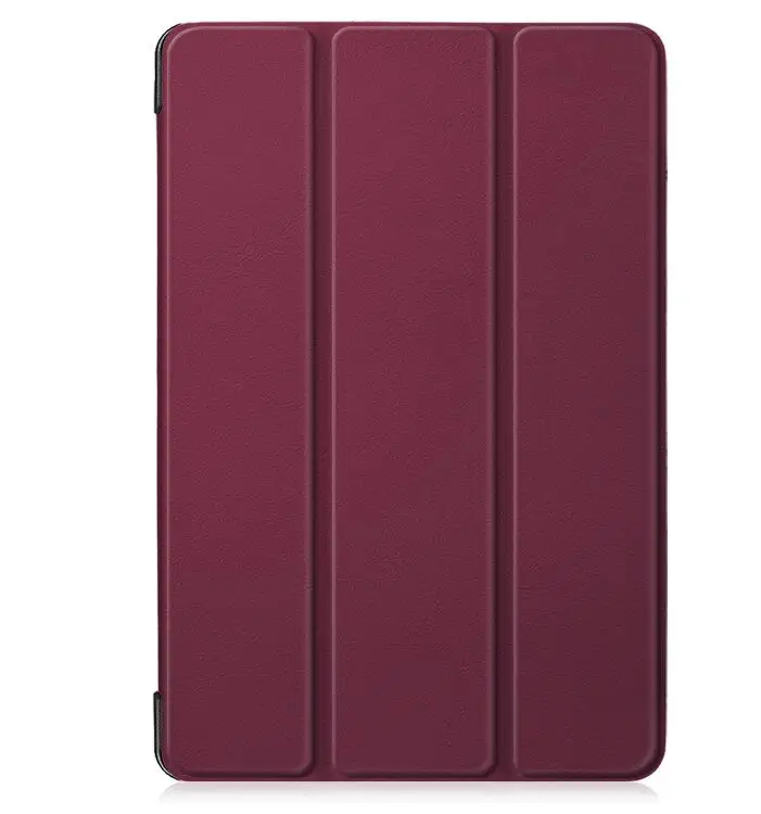Флип-чехол для huawei Mediapad M6 10,8 '' Магнитный PU смарт-чехол для сна Кожаный чехол Funda Coque+ стилус - Цвет: Коричневый