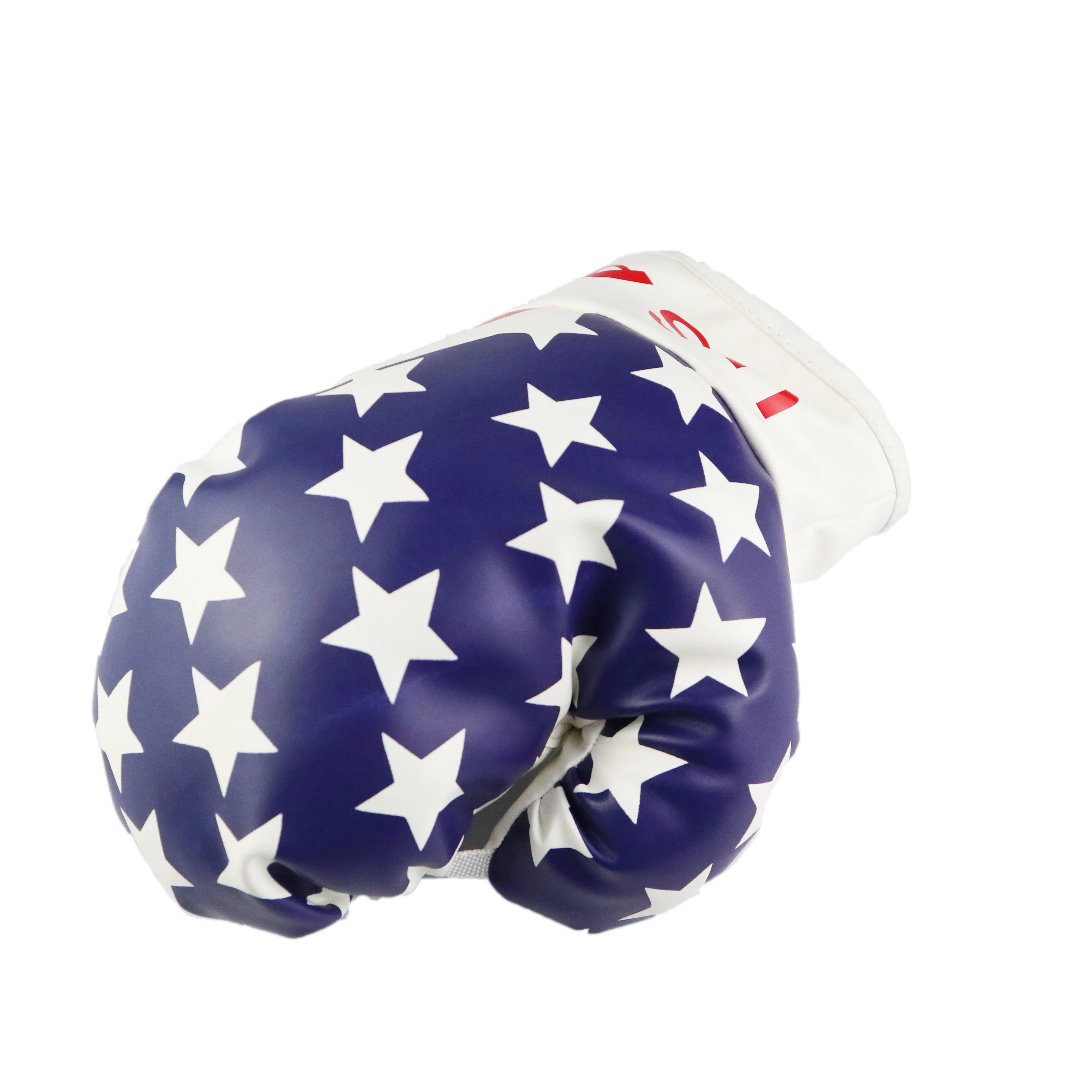 NRC Golf Headcovers for Driver Fairway Woods Boxing Glove USA PU Leather Golf Club#1#3#5 Wood Headcovers - Цвет: Driver