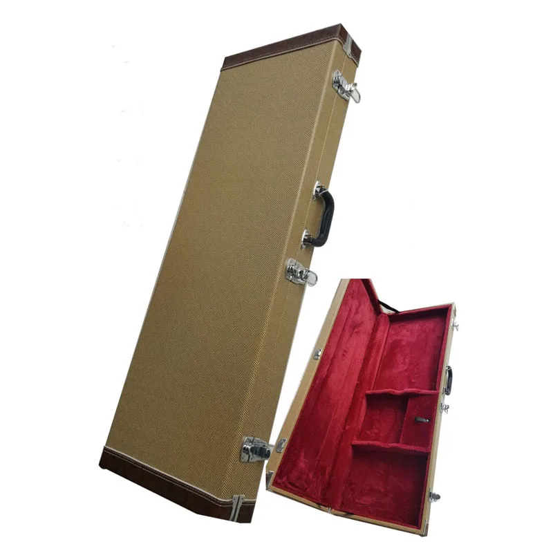 

Brown guitar case