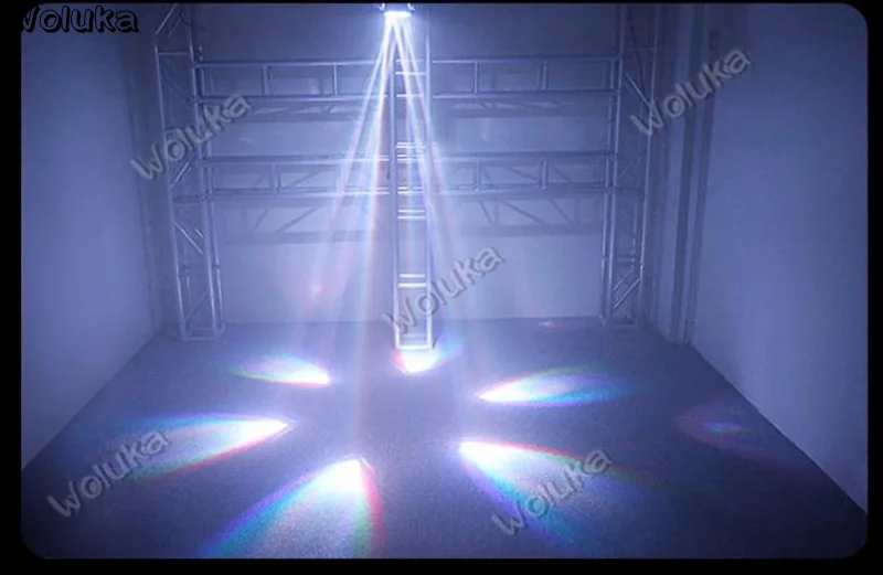Six LED lamp beads bee eye par light disco stage light moving head light bar beam light ktv colorful flash CD50 W03