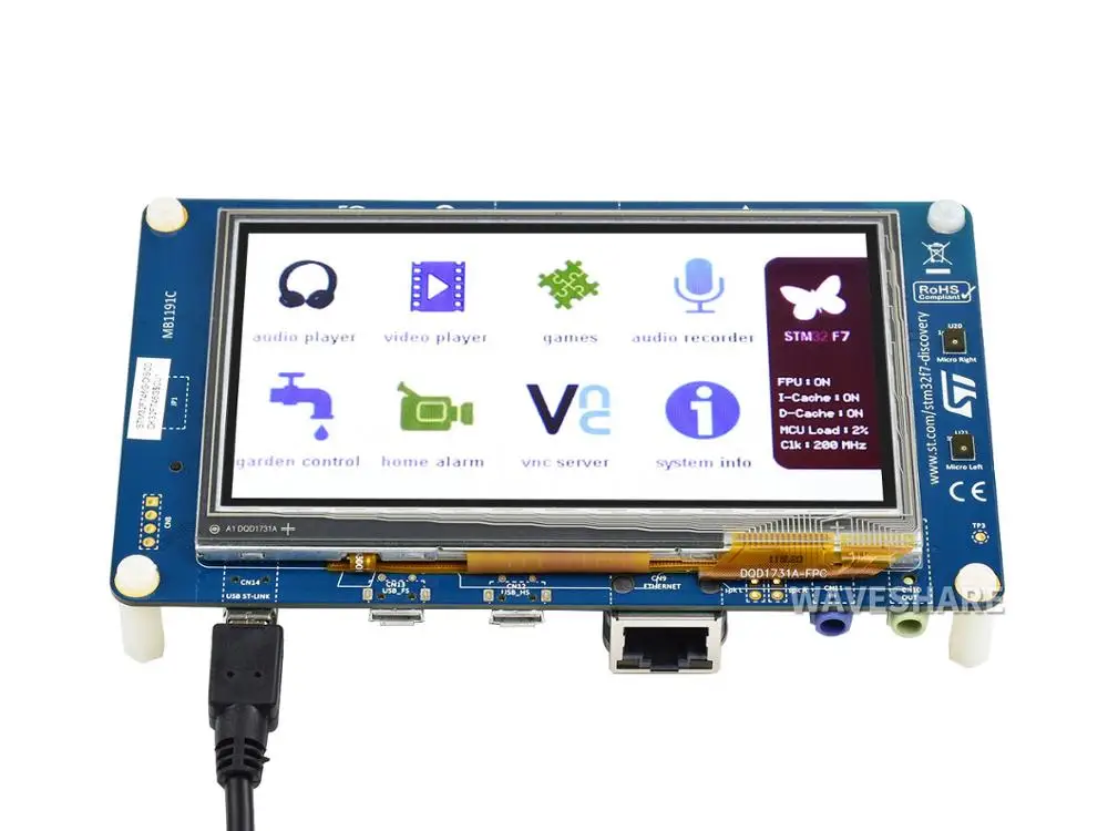 STM32F746G DISCO STM32F746NGH6 STM32F746 ARM Cortex M7 STM32 макетная плата Discovery Kit|development board arm|arm boardkit kits |