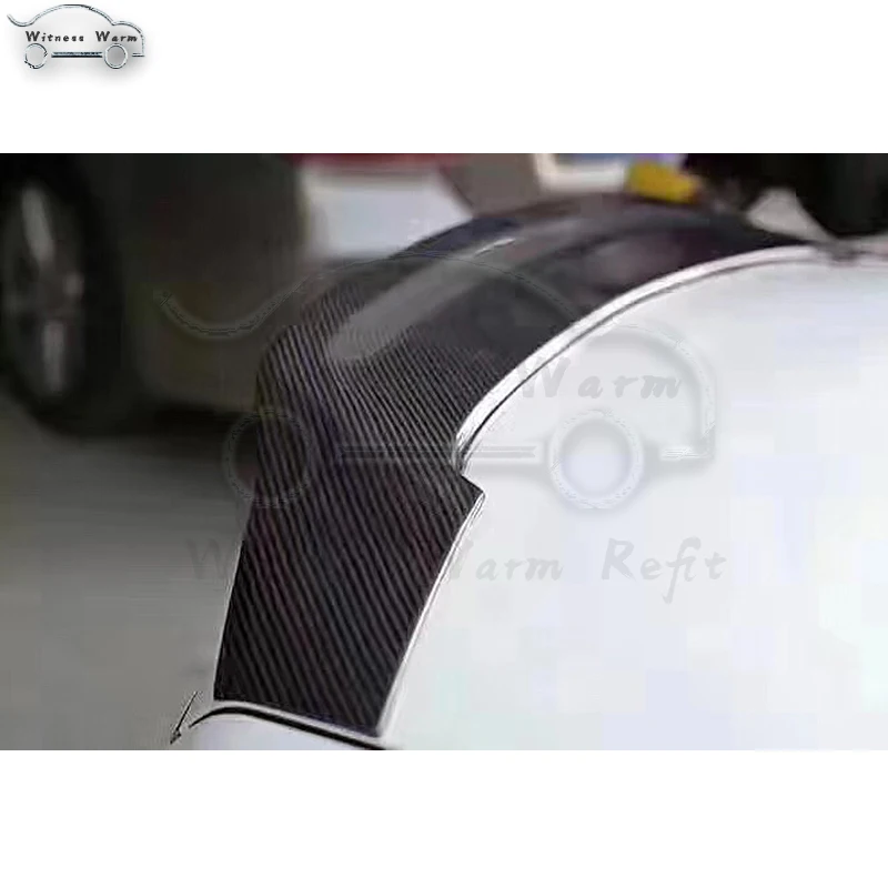 W205 карбоновое волокно заднее крыло багажник спойлер для Benz c-класс 4 двери C180 C200 C260 C300 автомобильный Стайлинг-UP