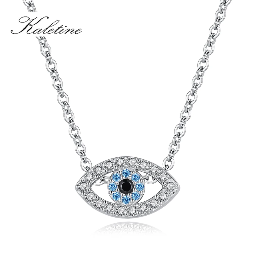 Charms Necklace Jewelry Pendant Choker Necklace Eye Pendant Silver