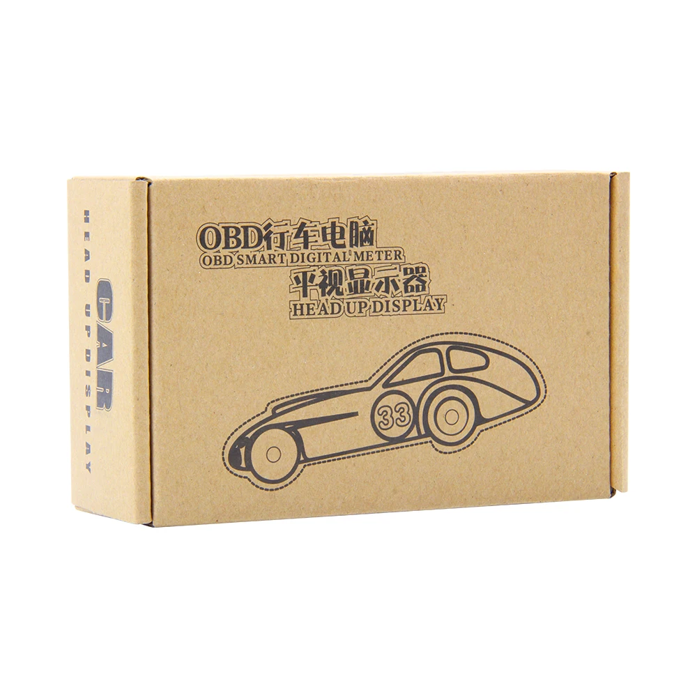 OBD 2 head up display HUD A1000 overspeed warning windshield projector alarm system OBD2 OBDII auto HUD Display obd2 Scanner