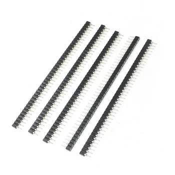 

3Pcs Practical New Strip Tin PCB Female IC Breakable 40pin Single Row Round Header Socket